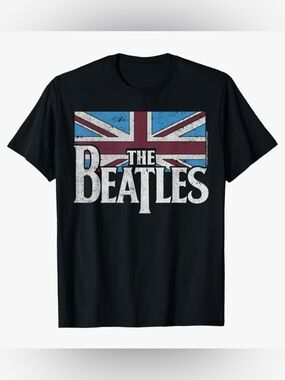 The Beatles Shirt Sleeve T Shirt Womens Size Medium Gray And Red